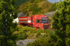 Tekno Give Sv�rgods Volvo mit Vestas Maschinenhaus Transport