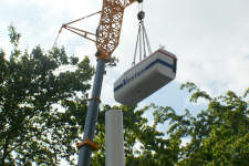 LTM 11200-9.1 hebt Vestas Maschinenhaus