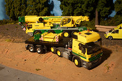 HKV Schmitz+Partner Broshuis 2 achs Ballasttrailer Zubeh�rtransport LTM 1090-4.2 
