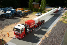 120 t Binder Transport von Wagenborg, ein WSI Modell